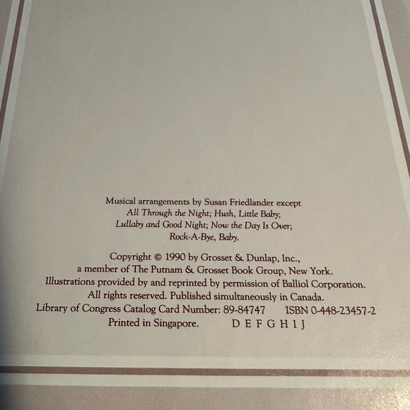 Vintage 1990 “Nursery songs & Lullabies” , Jessie Pease Gutmann illustrations. - Picture 3 of 7